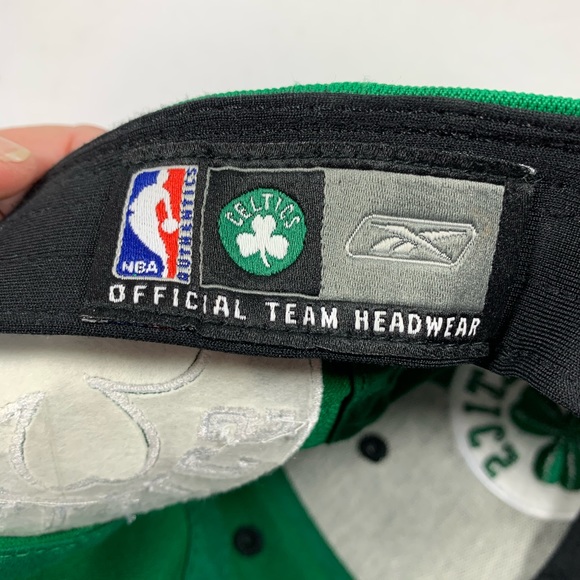 NWOT Reebok NBA Boston Celtics Baseball Hat OSFA - Picture 5 of 6